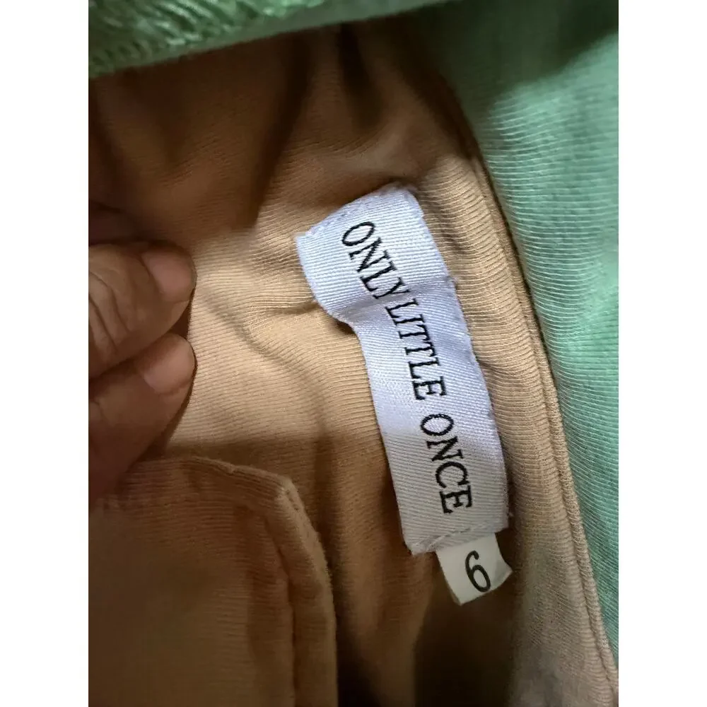 Only Little Once Star Wars and Baby Yoda Inspired Hooded Dress - Size 6